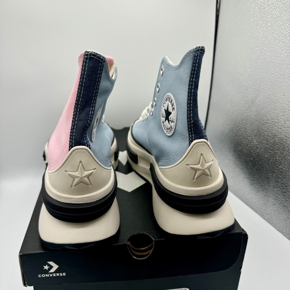 NWT Converse Run Star Legacy CX Hi Ocean Retreat Blue / Sunrise Pink UNISEX - Picture 5 of 16